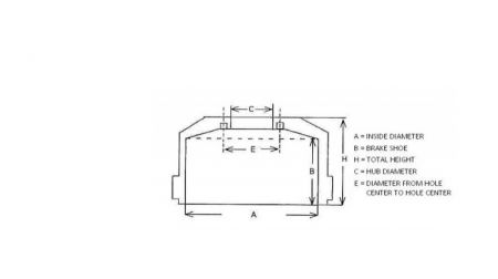 ΤΑΜΠΟΥΡΟ MERCEDES ΟΠΙΣΘΙΟ ΣΙΑΓΩΝΑ 160 h:218 d:370 12x12.5