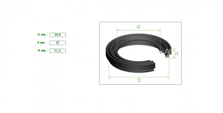 ΚΑΛΥΜΜΑ ΔΑΓΚΑΝΑΣ 28/αρα 34.8mmx22x11.3