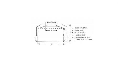 ΤΑΜΠΟΥΡΟ MERCEDES ΟΠΙΣΘΙΟ ΣΙΑΓΩΝΑ 140 h: 260 d:410 10x23mm