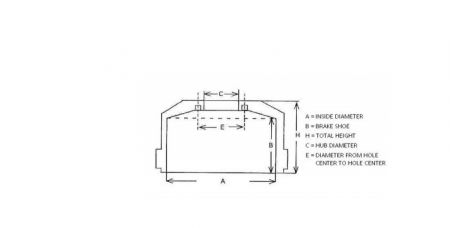 BRAKE DRUM SCANIA FRONT BRAKE SHOE 141 HEIGHT 223