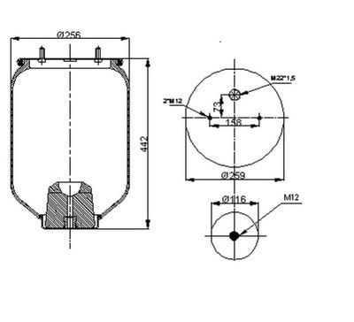 AIR SPRING  4004NP02