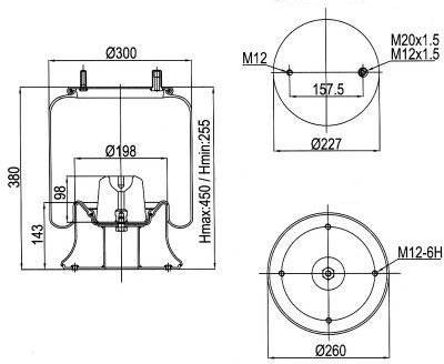 ΑΕΡΟΦΟΥΣΚΑ 4156NP15 1Τ15Μ6