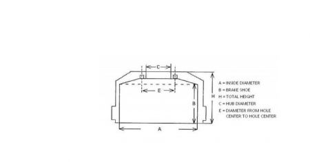 BRAKE DRUM ZF PASSAU BRAKE SHOE 235 HEIGHT 275