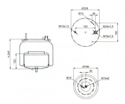AIR SPRING  4562N META