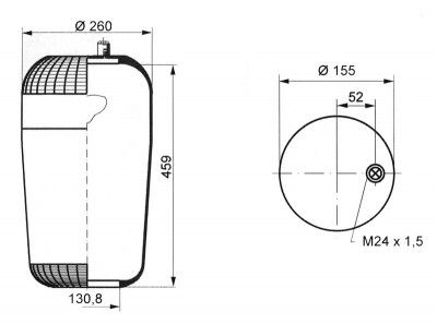 AIR SPRING 4757N2