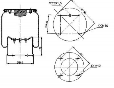 AIR SPRING  4813NP07