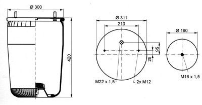 ΑΕΡΟΦΟΥΣΚΑ  BPW 36K 4881NP02