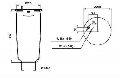 AIR SPRING  4884N1P01