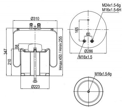 AIR SPRING  4912NP07