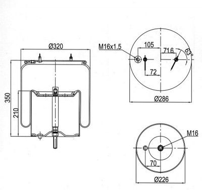 AIR SPRING  4913NP02 S.144