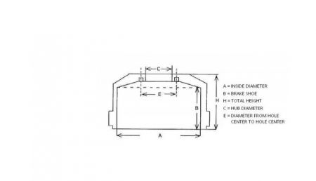 ΤΑΜΠΟΥΡΟ MERCEDES 811D ΟΠΙΣΘΙΟ ΣΙΑΓΩΝΑ 122 h: 293 d: 300 6x18mm ΜΕ ΜΟΥΑΓΙΕ