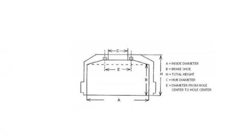 ΤΑΜΠΟΥΡΟ MERCEDES 814 ΟΠΙΣΘΙΟ ΣΙΑΓΩΝΑ 122 h: 292 d:308 6x18mm ΜΕ ΜΟΥΑΓΙΕ