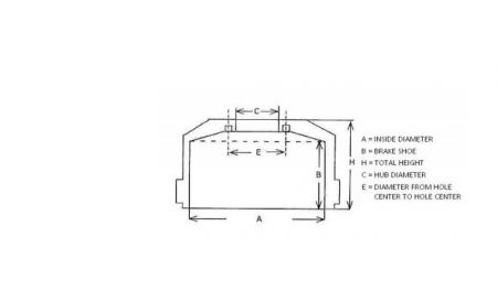 ΤΑΜΠΟΥΡΟ MERCEDES ΕΜΠΡΟΣΘΙΟ ΟΠΙΣΘΙΟ ΣΙΑΓΩΝΑ 160 h:210 d:364 8x21mm