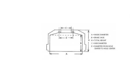 ΤΑΜΠΟΥΡΟ VOLVO FL615-617 ΕΜΠΡΟΣΘΙΟ ΟΠΙΣΘΙΟ ΣΙΑΓΩΝΑ 200 h: 255 d:381 10x24.5mm -