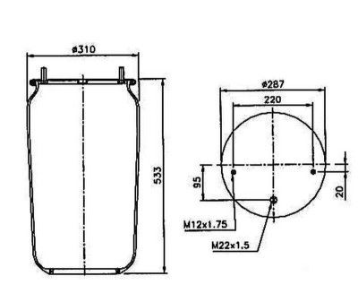 ΑΕΡΟΦΟΥΣΚΑ  BPW GIGANT 725N