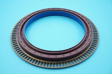 Shaft sealing ring 139x175/205x11/16.3 FKM ABS special dph brown