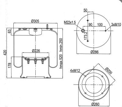 ΑΕΡΟΦΟΥΣΚΑ DAF  RVI 811MB