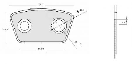 ΜΕΤΑΛΛΙΚΑ ΠΛΑΚΑΚΙΑ ΔΙΣΚΩΝ ΜΙΒΑ 37x67x3.8