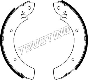 Brake Shoes  ΜΒ100 TRUSTING