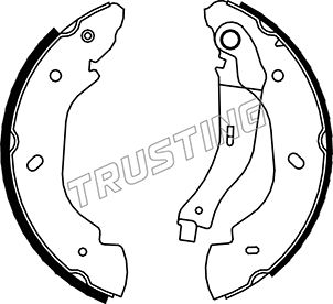 Brake Shoes  FORD TRANSIT TRUSTING