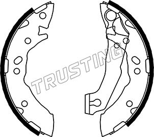 Brake Shoes TZUSTINE ΙΣΠΑΝΙΑΣ TRUSTING