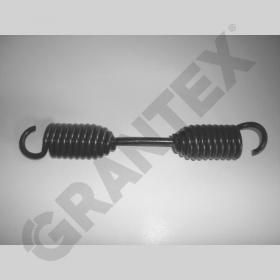 BRAKE SHOE SPRING SAF 5.4X31.5X232