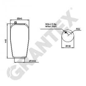 AIR SPRING  4390N1