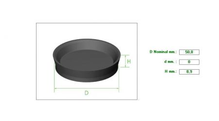 Seal 2&quot; H8.9mm