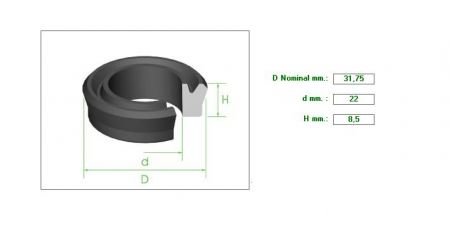 Seal  1&quot;1/4Χ22Χ8.5