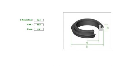 ΡΟΔΕΛΑ ΤΥΠΟΥ FORD 1&quot;X15.9X6.8