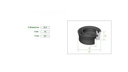 Seal 1&quot;X16X8.6