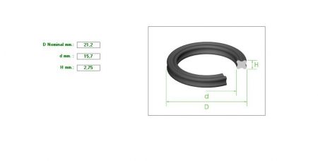 ΡΟΔΕΛΑ ΑΝΛΤΙΑΣ 21.2X15.7X2.75  X-RING