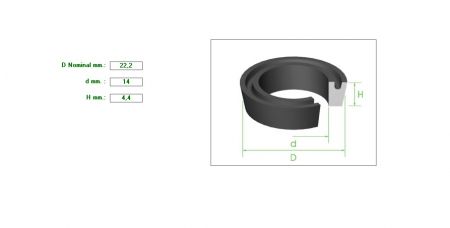 Seal 7/8X14X4.4
