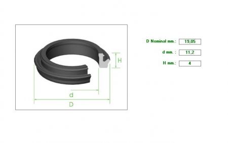 ΡΟΔΕΛΑ ΤΥΠΟΥ FORD 3/4Χ11.2Χ4 GIRLING ΦΑΡΔΙΑ ΤΡΥΠΑ