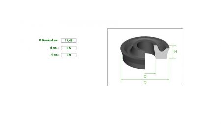 Seal 11/16X8.5X3.9