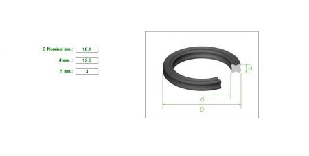 ΡΟΔΕΛΑ ΑΝΤΛΙΑΣ 18.1X12.5X3  X-RING