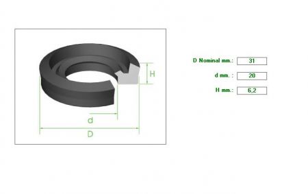 Seal 31X20X6.2