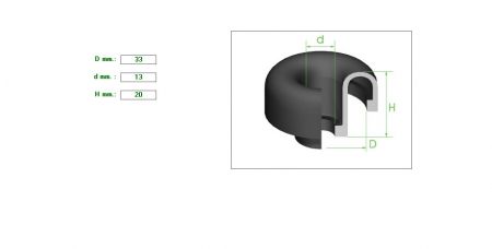 Boot 1&quot;-1&quot;1/16-1&quot;3/32-1&quot;1/8 33mm for Mercedes