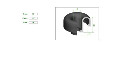 ΚΑΛΥΜΜΑ ΚΥΛΙΝΔΡΑΚΙ 1&quot;-1&quot;1/16-1&quot;3/32-1&quot;1/8 33mm MERCEDES