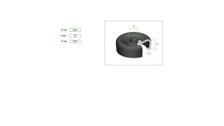 Boot 13/16-7/8-15/16  26.5mm