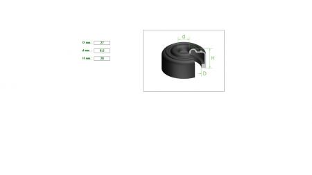 Boot 11/16 3/4 13/16 7/8 27mm