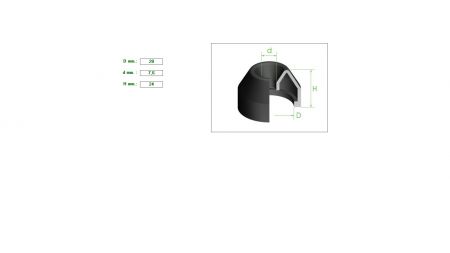 Boot 3/4 MERCEDES 28mm