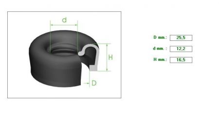 ΚΑΛΥΜΜΑ ΚΥΛΙΝΔΡΑΚΙ 5/8-11/16-3/4-13/16-7/8-15/16-1&quot; 25.5mm