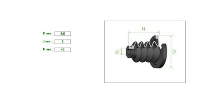 ΦΥΣΟΥΝΑΚΙ ΣΥΜΠΛΕΚΤΗ 9.6-6 Η42mm