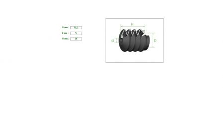 Boot 23X5.5   H57.5mm