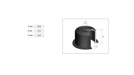 Dust Cover  25.5X12.5  H23.5