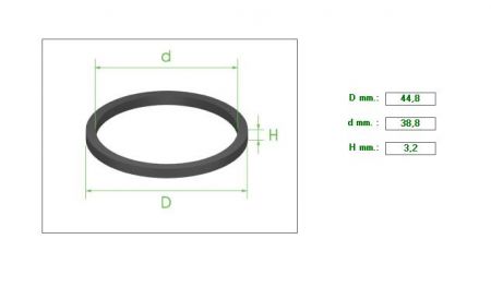 ΛΑΣΤΙΧΑΚΙ ΠΙΣΤΟΝΙΟΥ ΔΑΓΚΑΝΑΣ 38.8mm