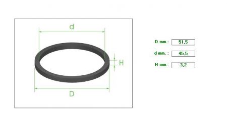 Piston Seal 45.5mm