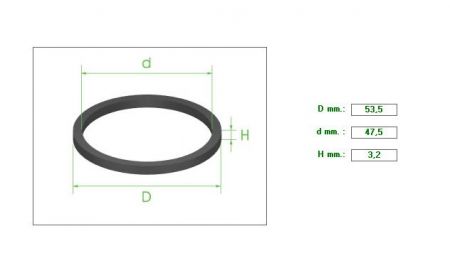 Piston Seal 47.5mm