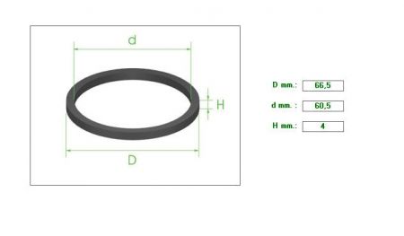 Piston Seal 60.5mm
